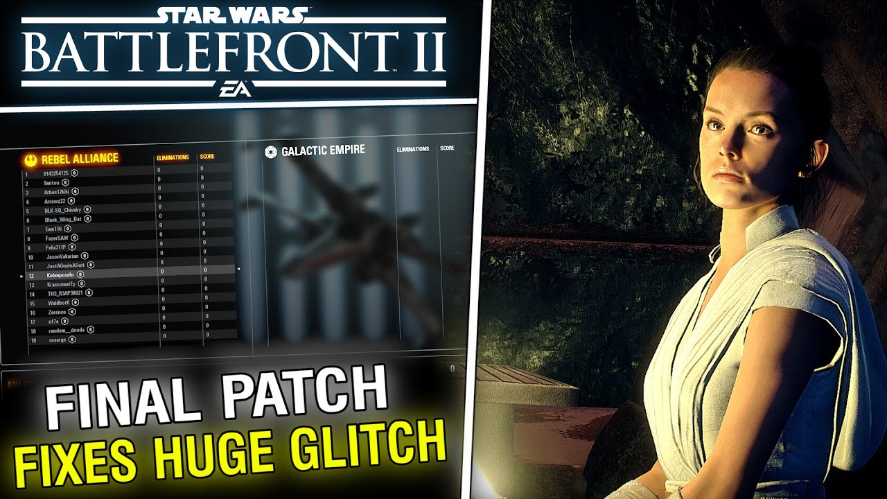 Battlefront 2's Final Patch Fixes Its BIGGEST GLITCH