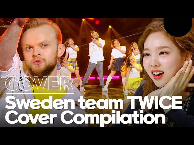 Perfect expressions, perfect cuteness! Sweden's Twice Cover dance! class=