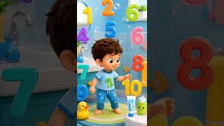 Learn to Count 1-10 with Brush 🪥 | Kids Counting Song