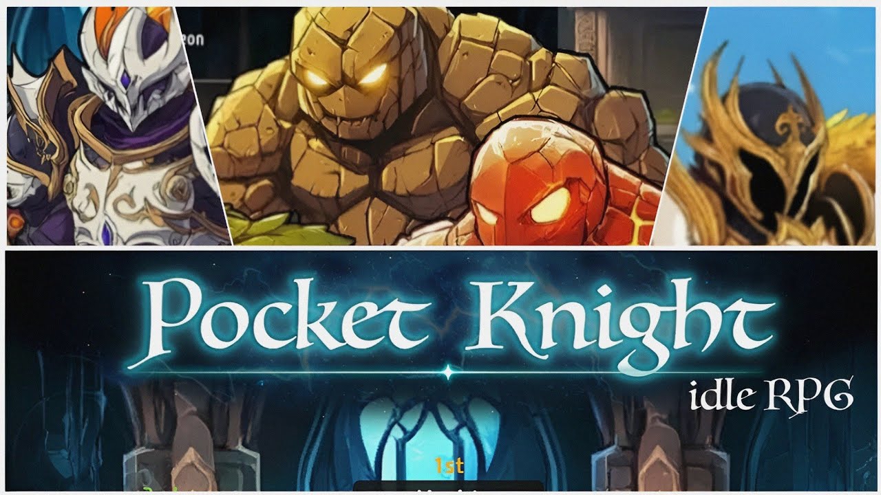 POCKET KNIGHT IDLE RPG GAMEPLAY NEW ANDROID GAME 2025