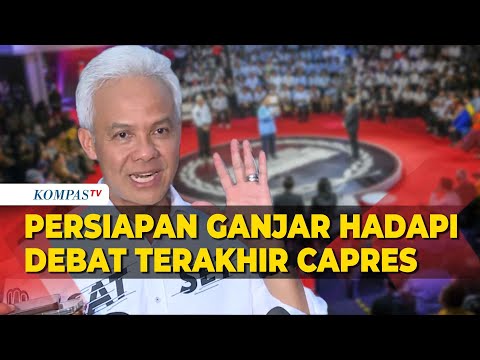 Ganjar Bersiap Hadapi Debat Terakhir Capres 2024