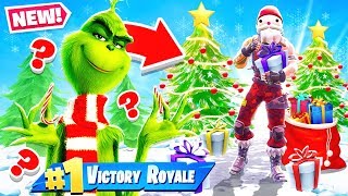 ESCAPING THE GRINCH *NEW* Game Mode in Fortnite Battle Royale