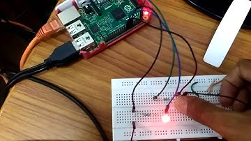 Interfacing Push button and LED to Raspberry Pi