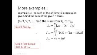 Add Math Chapter 5: Progression (A.P. ) part 3