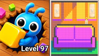 Food Hunt: Pixel Puzzle level 97 Walkthrough Solution 