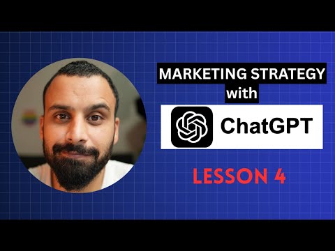Digital Marketing strategy with ChatGPT | Lesson 4 | Market Research thumbnail