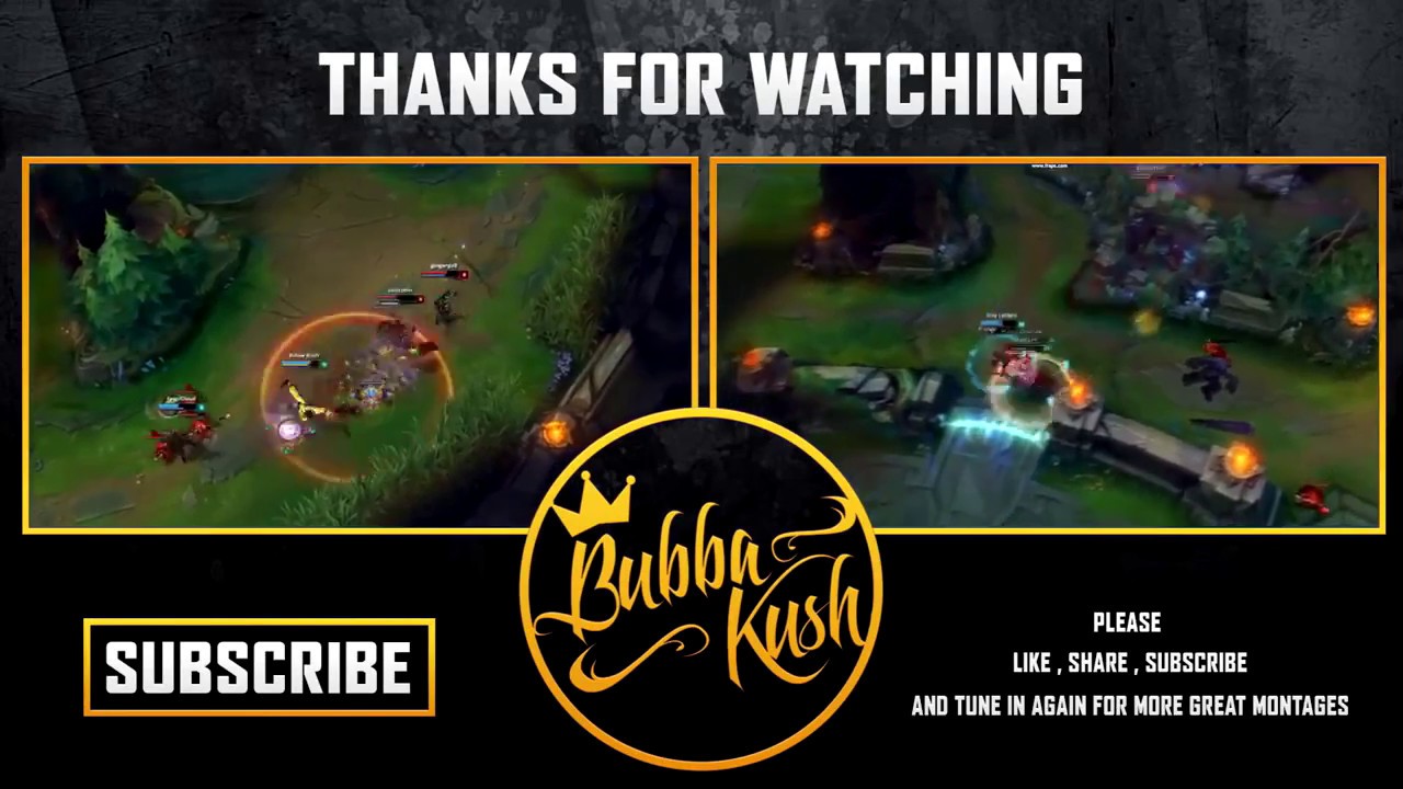 URF Lee Sin Montage Bubba Kush