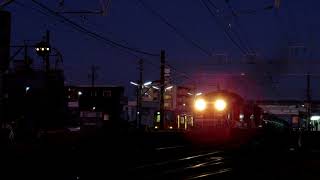 20191115DD51+DF200重連関西本線貨物列車