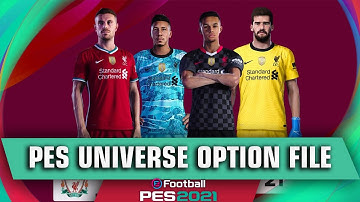 PES 2021- Pes Universe V2 Option File ( Download and Install )