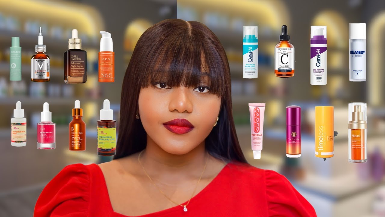 5 SERUMS TO BRIGHTEN YOUR FACE FOR A YOUTHFUL AND RADIANT SKIN. Real Tips! All Skin Tones.