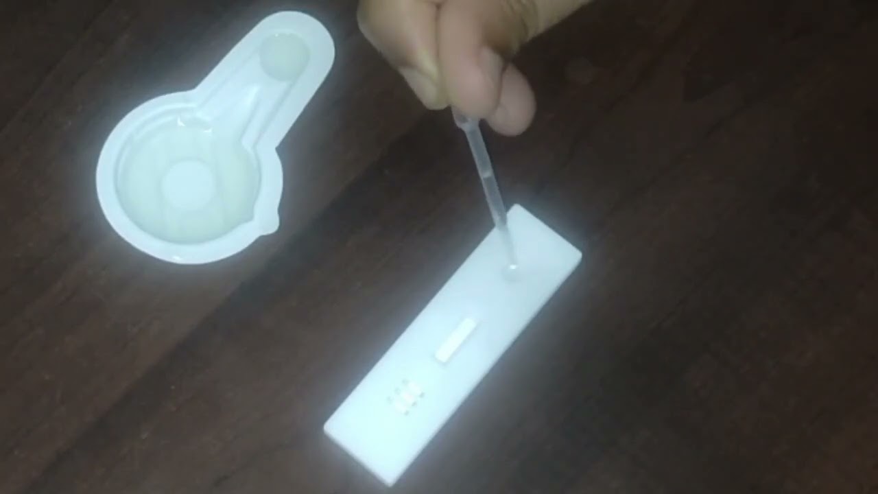 live pregnancy test my wish to its positive 😭 