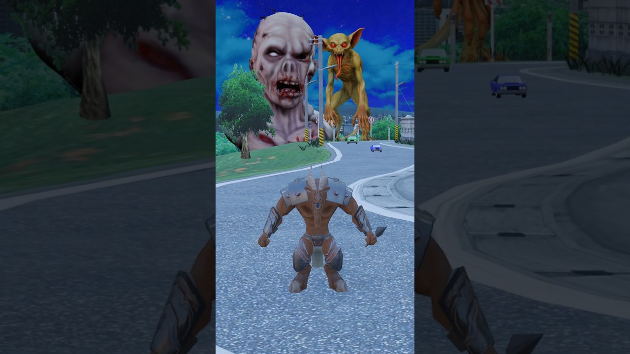 Cars vs Zombie BeamNG.Drive 