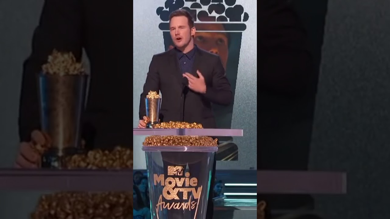 Chris Pratt shares about Jesus in his reward speech 