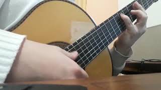 Kare kano - Everyday peace/Hibi Heiwa (slow vers. solo guitar cover)