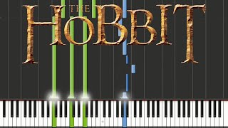 Video thumbnail of "The Hobbit - Misty Mountains | Piano Tutorial"