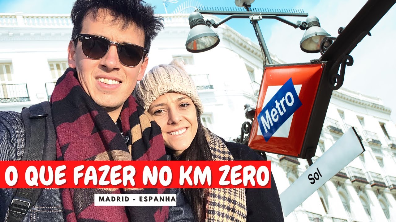 Role na PUERTA DEL SOL em Madrid | KM 0 da Espanha