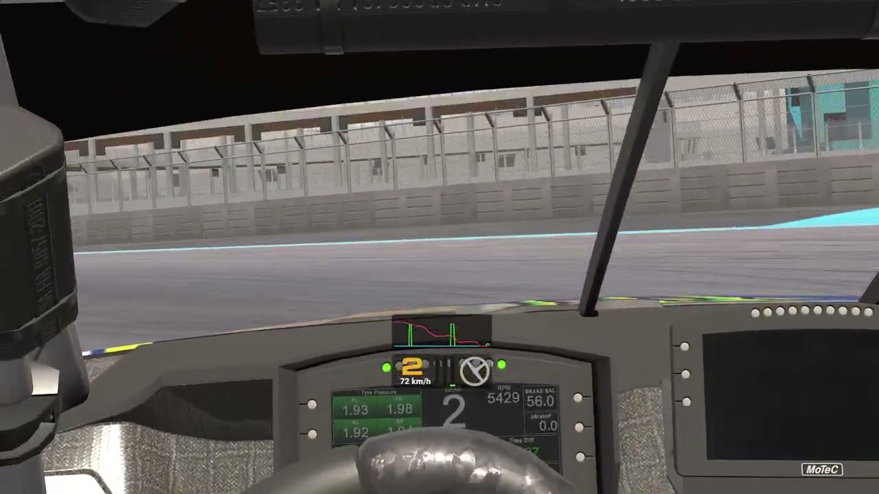 iRacing BMW GT4 at MIAMI GP DRIVER SETUP