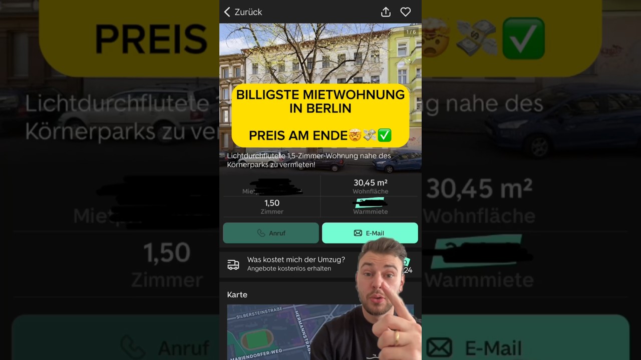 Die BILLIGSTE Mietwohnung in BERLIN! Findest du den Preis fair?✅ 