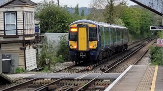 Cuxton Railway Station With Southeastern Class 375 Electrostar   Class 395 Javelin Trains 26/4/2024