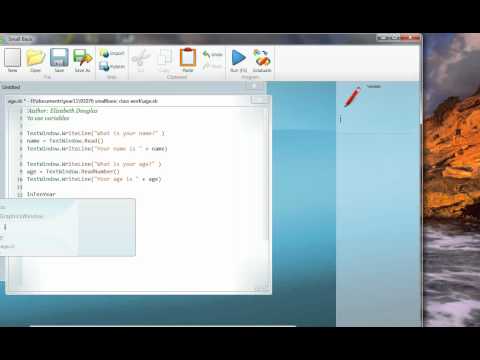 Small Basic: Using Variables to perform calcuations