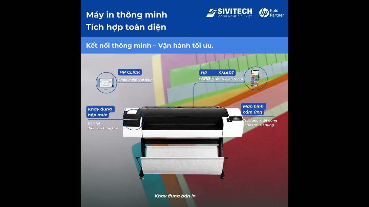 MÁY IN HP T1300 PS - Dòng Máy In Ảnh, In Khổ Lớn Đáng Mua Nhất 2025