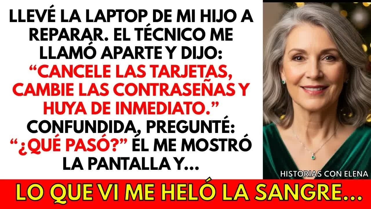 Llevé la laptop de mi hijo a reparar. El técnico me dijo： “¡Cancele sus tarjetas y huya!”