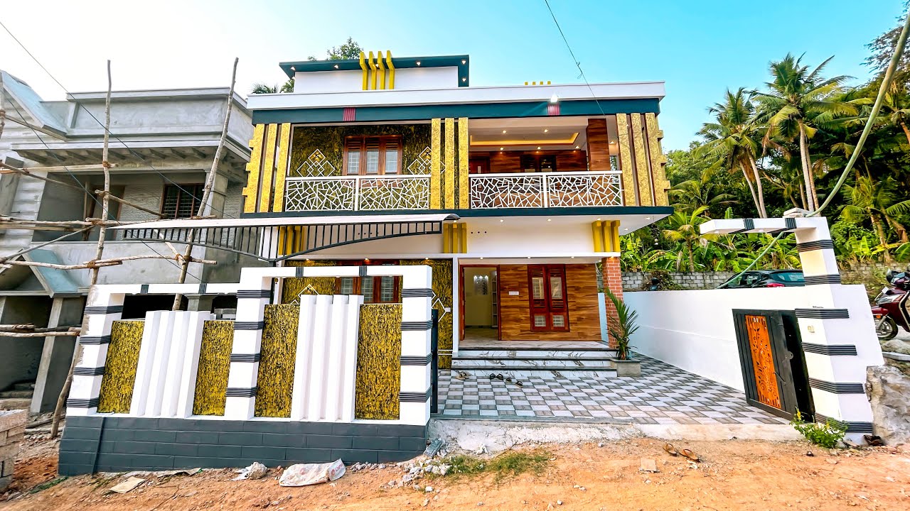New Stylish House for sale in Vattiyoorkavu 4 cent 1750sqft No 132 YouTube