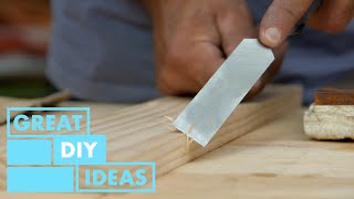 How to Sharpen a Chisel | DIY | Great Home Ideas by Great Home Ideas 26,572 views 3 weeks ago 1 minute, 49 seconds