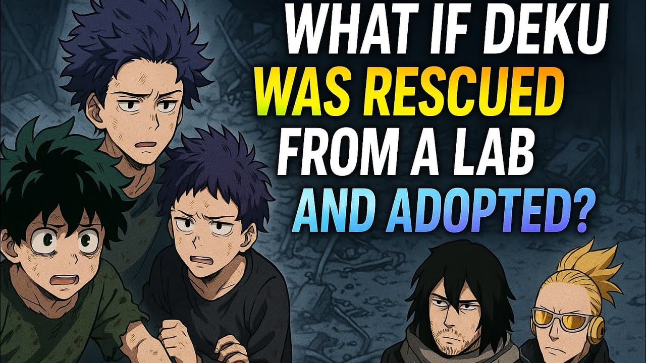 What If Deku Was Rescued From a Lab and Adopted?