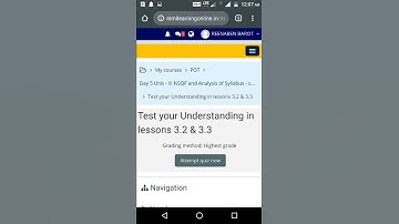 POT online exam  QUIZ Day 5 ..Unit 3