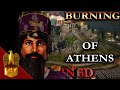 The Burning of Athens 480 BC (3D Animated Documentary) King Xerxes invades Attica