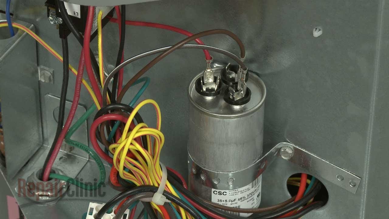 how to hook up ac capacitor