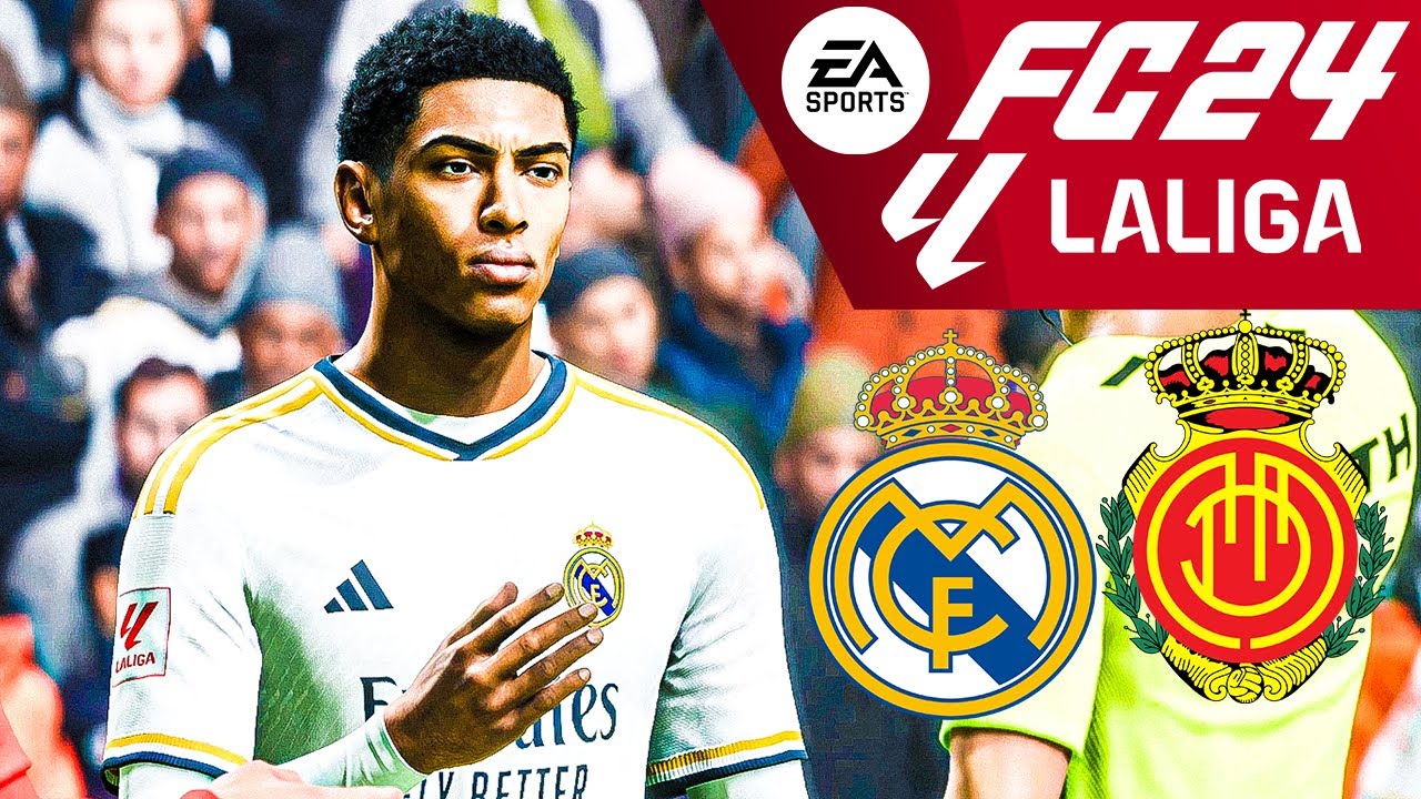 EA FC 24 Real Madrid vs Mallorca  LaLiga  Ultra Realism Gameplay MOD 4K HDR