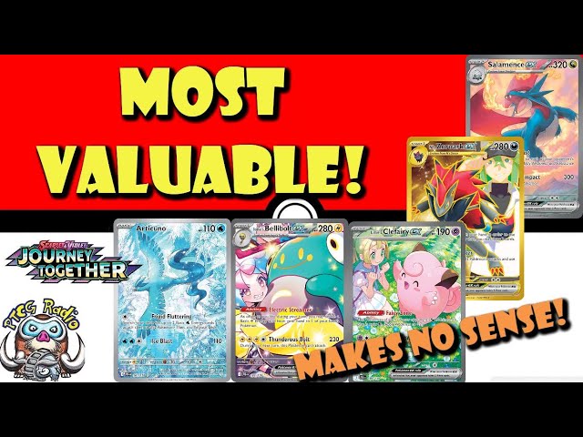 The Top 10 Most Valuable Cards from Journey Together! No.2 WILL Surprise  You! (Pokemon TCG News) - YouTube