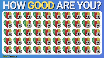 🔴 How Fast Are You?! Find the Odd One Out Quiz Puzzle [ From Easy to Impossible Level ]