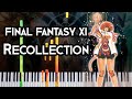 Final Fantasy XI - Recollection (Piano Synthesia) 🎹