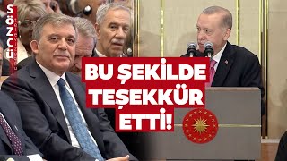 Erdoğan'ın Saray'daki Töreninde Dikkat Çeken Abdullah Gül Detayı!