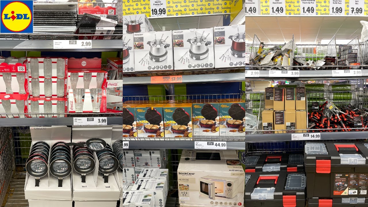 WHAT’S NEW IN MIDDLE OF LIDL THIS WEEK SUNDAY 06 FEB 2022 | LIDL SHOPPING HAUL | TRAVELANDSHOP