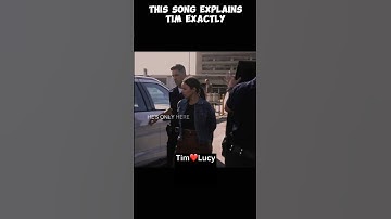 This song perfectly explains Tim Bradford when he is with Lucy #therookie #cute #chenford