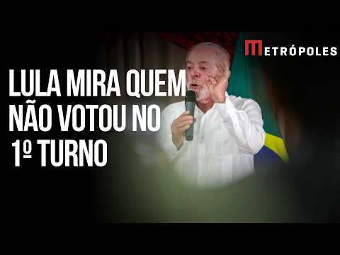 Lula faz ato na Paulista e mira eleitores ausentes no 1º turno