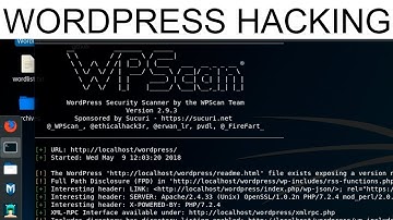 Wordpress Hacking con WPScan - Kali Linux