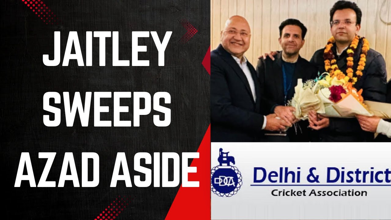 Rohan Jaitley re-elected as Delhi & District Cricket Association president | Sports Today