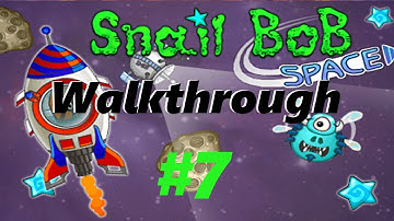 Snail Bob 4: Space - Walkthrough Level 7