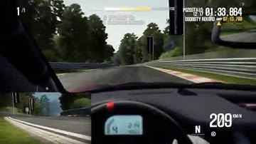 Shift 2 Unleashed Porsche GT2 with Logitech G27 Nurburgring