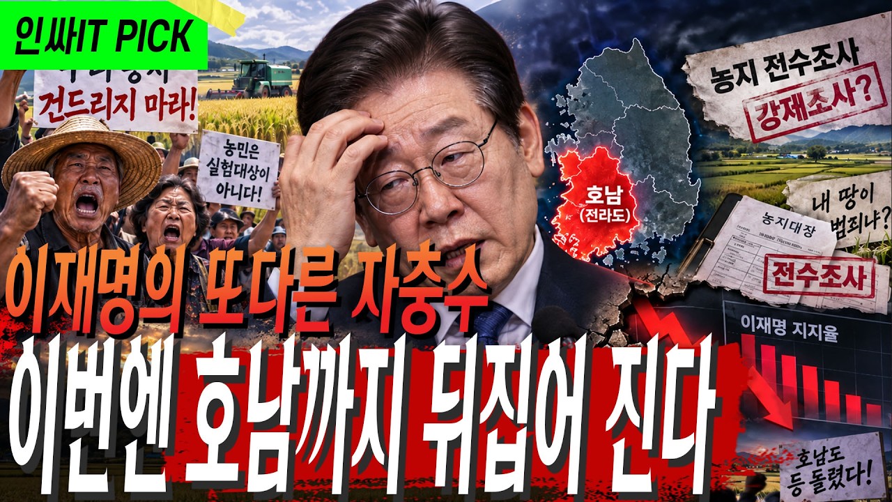 이재명의 농지법, 호남을 무시했다