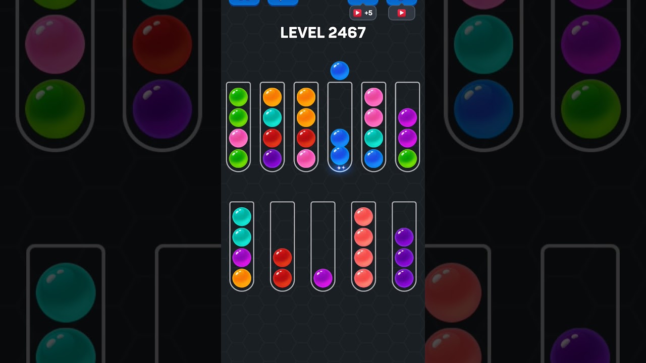 Ball Sort Puzzle nível 2467 