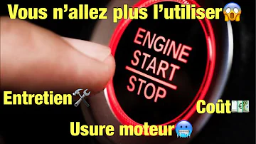 Pourquoi desactiver le start and stop ?