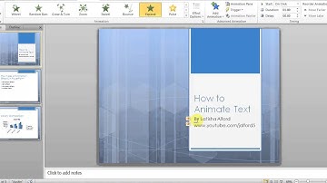 How to Change Animation Timing for Microsoft PowerPoint Slides