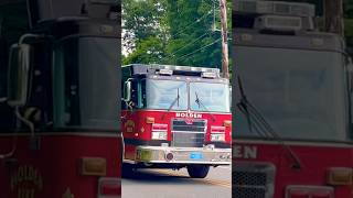 Holden Fire Department Engine 1 Returning To Station 2 After Getting Cancelled By Car 3 To A MVA