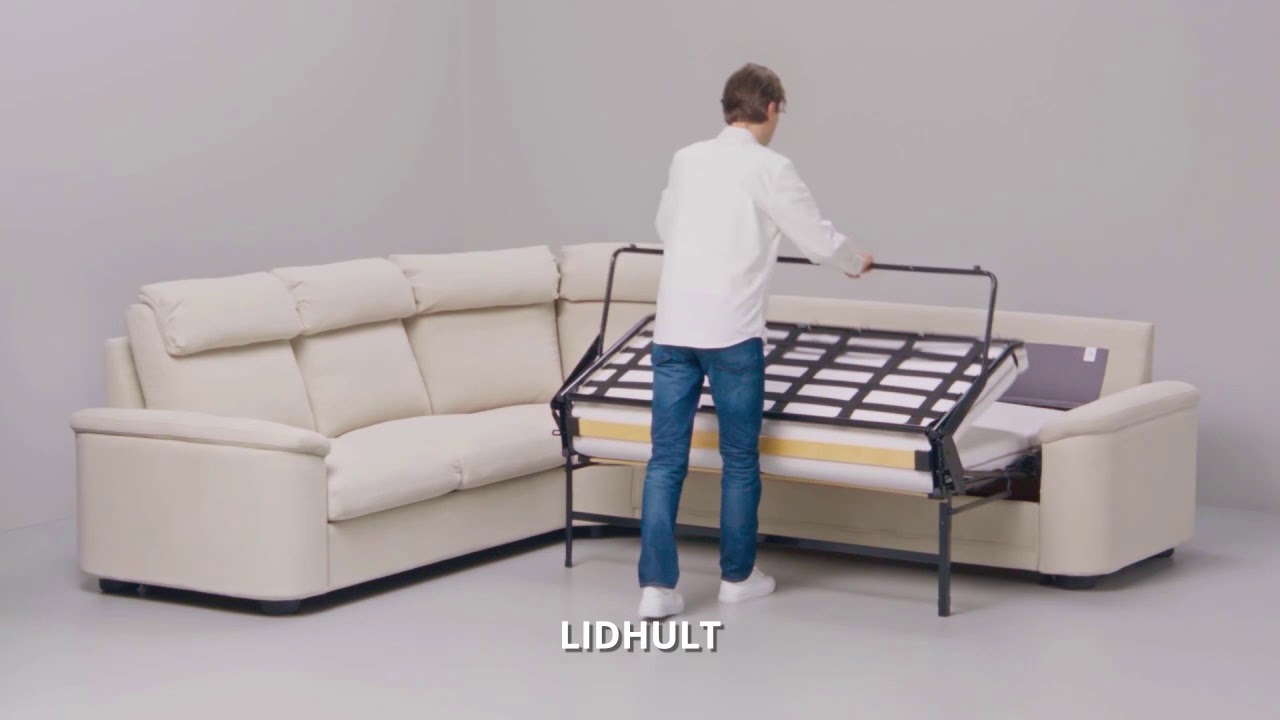 Cómo montar el sofácama LIDHULT de seis plazas en unos sencillos pasos